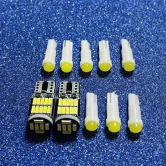 ゼファー1100　ZEPHYR1100 メーター用LED球 インジケーターランプセット ホワイト 白 カワサキ kawasaki カスタム パーツ 車検対応 ライト