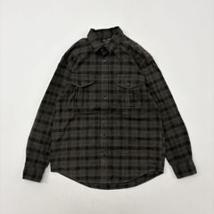 FILSON フィルソン チェック ネルシャツ シャツ SHIRT グレー x ブラック 系 サイズ M 712-0030