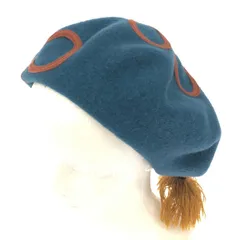 バラ色の帽子 バライロノボウシ 帽子/ベレー帽  コードベレー/タッセル    ブルー レディース / 240001178261