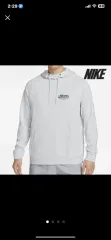 NIKE ナイキ スポーツ パフォーマンス フードTシャツ グレー 新品