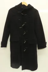 【中古】 GRENFELL レディースダッフルコート 36 ダッフルコート GRENFELL 36 紺 ネイビー 無地