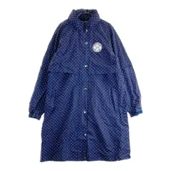 サイズ：L JUN&ROPE ジュン アンド ロペ  2WAY レインワンピース ドット柄 ネイビー系 [240101588398] ゴルフウェア レディース ストスト