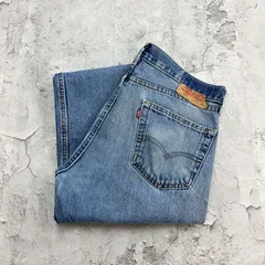 リーバイス　505　ボトムス　デニムパンツ　古着　インディゴ　W36 L31