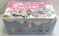 リMVR[宅80]0634 POP MART THE MONSTERS Exciting Macaron ぬいぐるみ Labubu アソートボックス 1箱 未開封品
