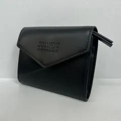 【加古川店】 中古 MM6(Maison Margiela) | エムエムシックスメゾンマルジェラ コインケース JAPANESE 6 FLAP WALLET SA5UI0010 ブラック 【124】