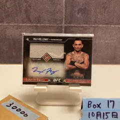 2017 Topps Max Holloway 014/299 直筆サインカード UFC Signature Swatch Athlete-worn Memorabilia カード