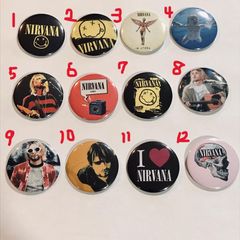 バラ売り 】 9種類 Rancid ランシド 缶バッチ パンク スカ ロック