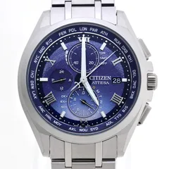 シチズン / CITIZEN　アテッサ ディアコレクション　AT8240-66L/H800-A1CDW06　ブルー　クオーツ　電波ソーラー　世界限定1700本 【中古】 商品番号 A-159636