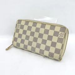 LOUIS VUITTON / ルイヴィトン ◆ジッピーウォレット　ラウンドファスナー長財布 ダミエ・アズール N60019 【財布/サイフ/ウォレット/wallet/コイン】 ブランド【中古】 