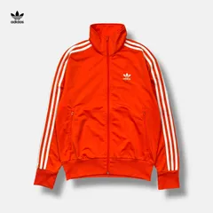 adidas originals トラックジャケット オレンジ M