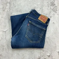 Levi's　リーバイス　505　ボトムス　デニムパンツ　古着　インディゴブルー　濃紺　W31 L28