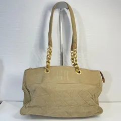 GEORGES RECH ジョルジュ・レッシュ スエード トートバッグ ベージュ ジップ式開閉 レディース バッグ Y