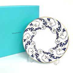 極美品】ウェッジウッド アンセミオン ブルー ANTHEMION BLUE 皿