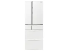 ②送料無料  未使用　24年製　451 L　パナソニック 　NR-FVF45S1-W　[ハーモニーホワイト]　フレンチドア(観音開き)　冷凍冷蔵庫　展示品のサムネイル