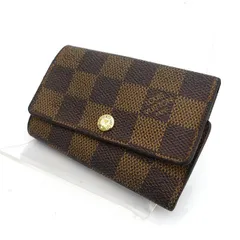LOUIS VUITTON / ルイヴィトン ◆ミュルティクレ6 6連キーケース ダミエ N62630 【KEY/キー/鍵】 ブランド【中古】 