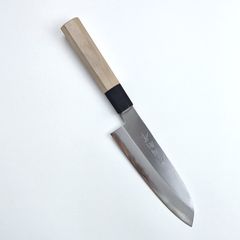 唯千里オリジナル ＜中川作＞ 堺製白二鋼　和牛刀 240 mm【八角水牛柄】 唯千里オリジナル ＜中川作＞ 堺製白二鋼 和牛刀 240 mm【八角水牛柄