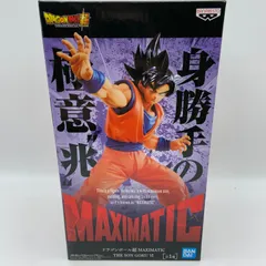 未開封　ドラゴンボール超　MAXIMATIC　THE SON GOKU　孫悟空　Ⅵ　プライズ　フィギュア　バンダイ　バンダイナムコ　バンプレスト　（ME28-3134）