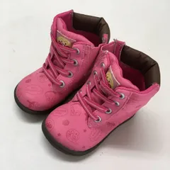 送料込み★アンパンマン　あんぱんまん★ブーツ ロングシューズ　靴★女の子　キッズ　14.0㎝★ピンク#50520s376