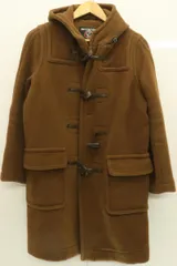 【中古】 INVERTERE レディースダッフルコート 34 ダッフルコート INVERTERE 34 茶 ブラウン 無地