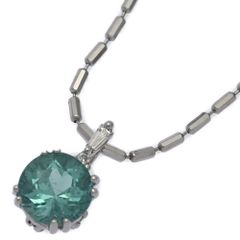 0.92ct/ROYAL ASSCHER ロイヤルアッシャー 3P ダイヤモンド ネックレス