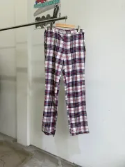 BLUE DOT BY VAN JACKET チェックパンツ