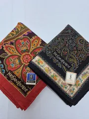 【新品】YVES SAINT LAURENT レディースハンカチ セット