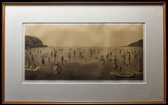 ふるさと！[小林和作・刑部秋景・水彩画]／真蹟／天満屋／広島 - メルカリ