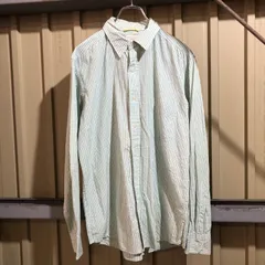 1162 AMERICAN EAGLE OUTFITTERS 長袖シャツ グリーン  S アメリカンイーグル アウトフィッターズ  チェック柄 ドレスシャツ 古着卸 アメリカ仕入