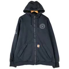 古着 カーハート Carhartt Loose Fit RAIN DEFENDER レインディフェンダー スウェットフルジップパーカー メンズL相当/eaa597159