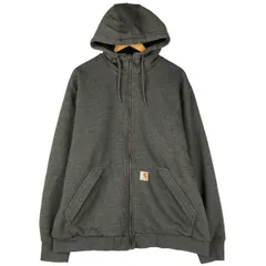 古着 カーハート Carhartt Loose Fit RAIN DEFENDER レインディフェンダー スウェットフルジップパーカー メンズL相当/eaa597160