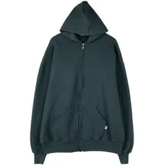 古着 90年代 ラッセル Russell ATHLETIC スウェットフルジップパーカー メンズXXL相当 ヴィンテージ/eaa597164