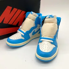 NIKE ナイキ スニーカー AIR JORDAN 1 RETRO HIGH OG DZ5485-402 ハイカット シューズ カジュアル 27cm ホワイト ブルー 靴 B14876◆
