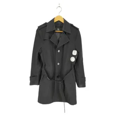 バーバリーブラックレーベル BURBERRY BLACK LABEL 裏地チェックトレンチコート メンズ  S
