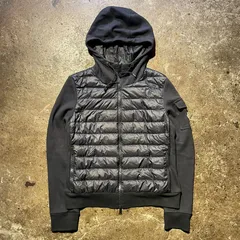 2025年最新】モンクレール moncler スウェット切替ダウンパーカーの