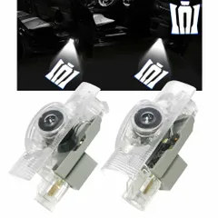 クラウン アスリート マジェスタ 210系 200系 専用ドアウェルカムライト HDロゴ投影 角度調整 2個セット 色褪せず車用カーテシーランプ for 17系 18系 Crown