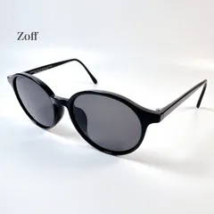 Zoff ゾフ ZA241G01-14E2 COLOR SUNGLASSES サングラス ブラック フレーム グレー レンズ レディース ユニセックス 定番 紫外線対策 おしゃれ 送料無料 匿名配送