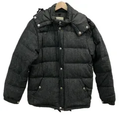 ビューティアンドユース ユナイテッドアローズ ダウンコート サイズL レディース - ダークグレー 長袖/ジップアップ/冬