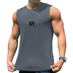 【数量限定】[iEndyCn] メンズ タンクトップ トレーニング ノースリーブ フィットネスTシャツ 筋トレ スポーツインナー 袖なし スポーツウェア ボディビル マッスルフィット 吸汗速乾 13色