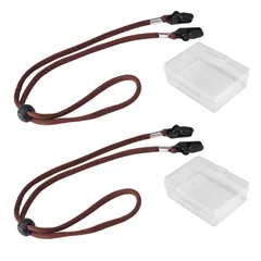 【在庫セール】[badbowl] 帽子クリップ 飛ばない 2個セット ハットクリップ 帽子用あごひも ストラップ キャップクリップ 脱着式 調節可能 レジャー アウトドア