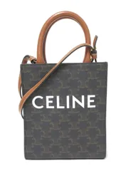 CELINE/セリーヌ　トリオンフ ミニ パーティ カルカバ 2WAY ハンドバック　ショルダーバッグ　ミニトートバッグ　【中古】