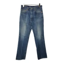 00年代 USA製 Levi's リーバイス 517 ブーツカット デニムパンツ ブルー(メンズ W34 L34)中古 古着 X0257