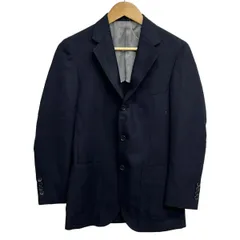 EDIFICE(エディフィス) ジャケット サイズ42 L メンズ美品  - ダークネイビー 長袖/春/秋