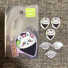 ちいかわ 寿司 ステッカー フレークシール モモンガ ネギトロ