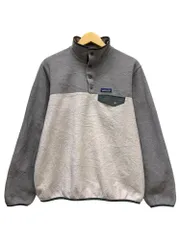 patagonia (パタゴニア) SYNCHILLA シンチラ スナップT フリースプルオーバー 18年製 25455FA18 L グレー メンズ/036