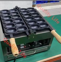 パンダのベビーカステラ パンダ焼き機 27穴 万能焼ガスLPガス式/業務用