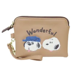【メール便】スヌーピー 定期入れ 小物入れパスケース WONDERFUL BROTHERS ピーナッツ カミオジャパン プレゼント キャラクター グッズ 