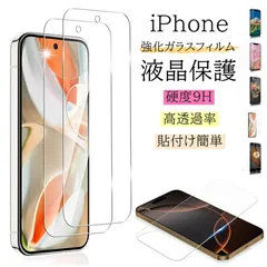 iPhone 16e Pro Max ガラスフィルム iPhone16 強化ガラスフィルム iPhone14Pro iPhone15 保護フィルム 液晶保護 スマホ用 液晶保護ガラスシール スクリーン保護シート 指紋防止 画面保護 薄型 送料無料 強化フィルム
