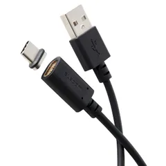 【新品・7営業日以内発送】エレコム ELECOM MPA-ACMA20BK マグネット 充電ケーブル USB－C USB－A 15W 着脱式コネクタ ブレーカー内蔵 2m ブラック MPAACMA20BK【沖縄離島販売不可】
