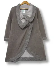 新品タグ付　センソユニコ　 イオコムイオ　io comme io マツオ　コート io comme io センソユニコ Aラインロングダウンコート 40 玉虫色