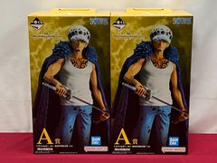 [미개봉] 이치 반 쿠지 ONE PIECE 원피스 The Unbreakable Law A상 트라팔가 로우 MASTERLISE 피규어 2점 세트 707